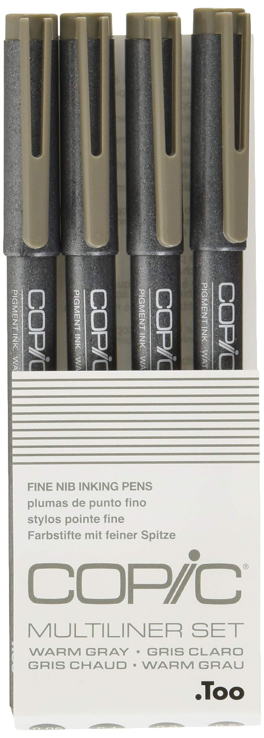 Copic Multiliner Set 12507015 [Warm Gray]