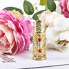 Gifts Antiqued Metal Arabian Style Dubai Style Essential Oil Bottles  Bottles Cosmetic Container Refillable Bottles