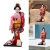 Decorative 12Inch Kimono Toy Desk Ornament Gift Craft For Japanese Themed Restaurants and Home Setting