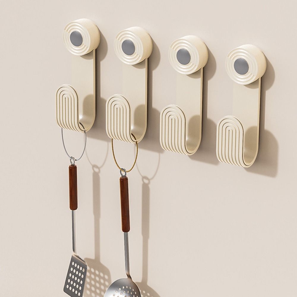 2Pcs Wall-mounted Suction Cup Pot Lid Holder Plastic Cutting Board Shelf for Home