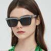 JYL TS Sunglasses Triangle Rivet Hip-hop Decor/13102