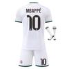 Real Madrid Mbappe Dětská fotbalová výbava Set YSHT Bílá