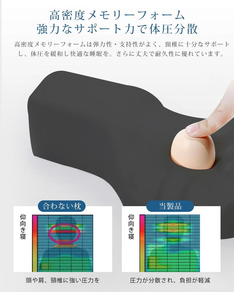 Melvint Neck Stretch Neck Neck Restful Straight Memory Foam Stabilizes and Stretches the Side White Pillow, Pillow, Sleep, Neck, Pillow, Head,