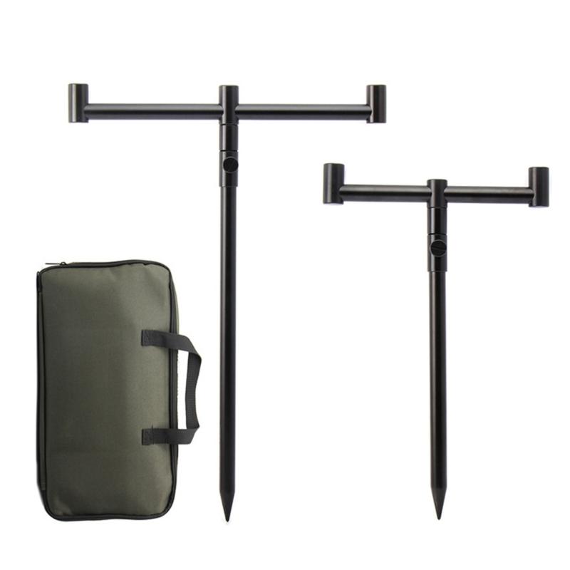 Extendable Fishing Rod Holder Adjustable Carps Fishing Banks Stick Replacement Fishing Rod Pods Rest for Bites Alarm