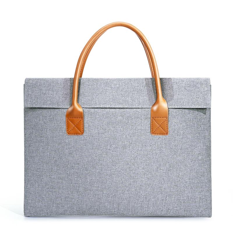 TS JYL laptop bag,Laptop Handbag 14 16 Inch Business Document Bag Portable Briefcase