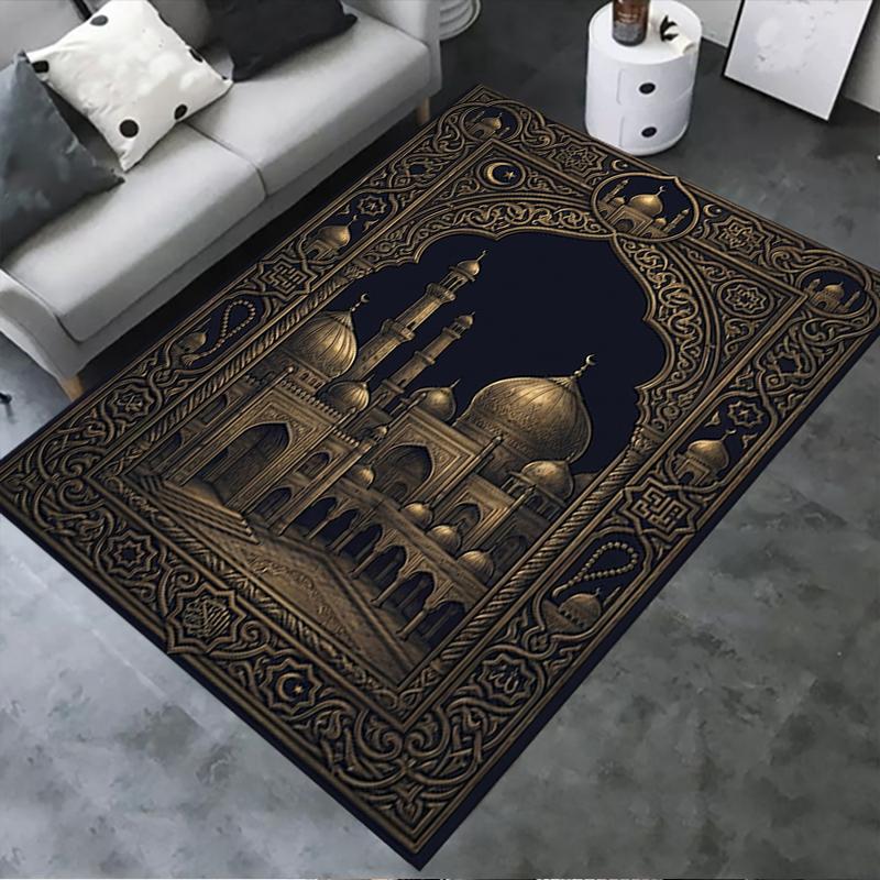 2025 New Muslim Carpet Rug for Living Room Bedroom Home Sofa Decoration,Kids Play Non-slip Floor Mat122