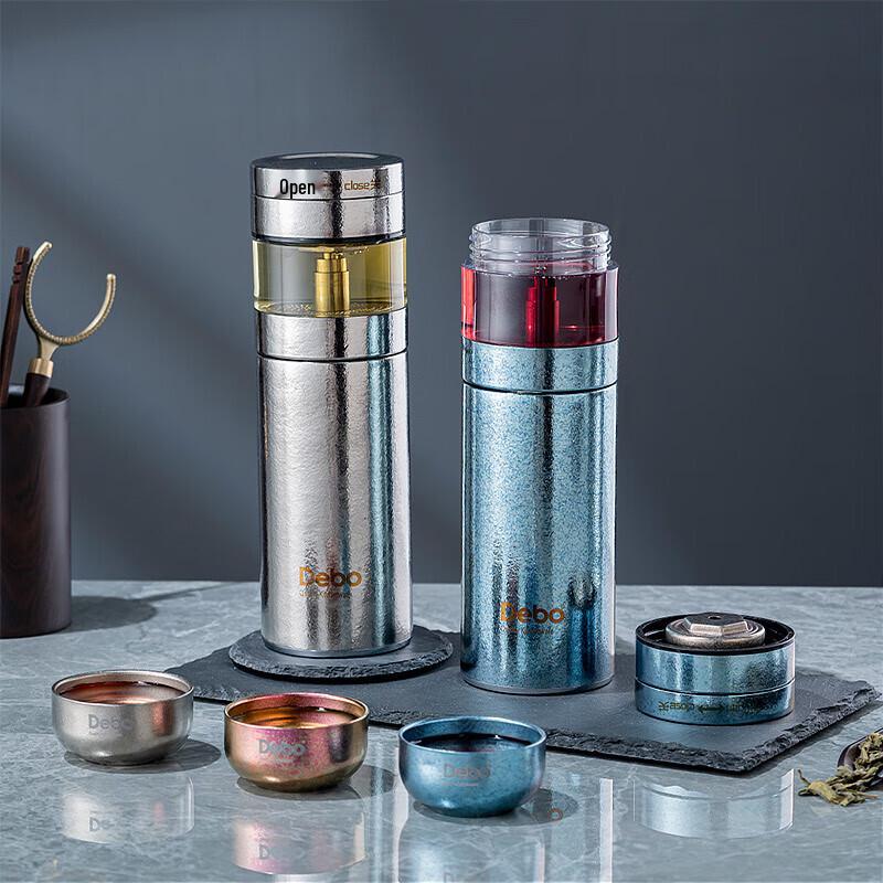 Debo Keman Titanium Insulated Car Tea Mug