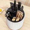 Rotary Knife Holder Kitchen Storage Rack Chopstick Storage Tube Chopstick Storage Box Knife Storage Rack