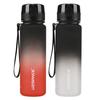 UZSPACE 500ml Sports Water Bottle Bounce Lid Timeline Reminder Leakproof Frosted Tritan Cup For Outdoor Sports Fitness BPA
