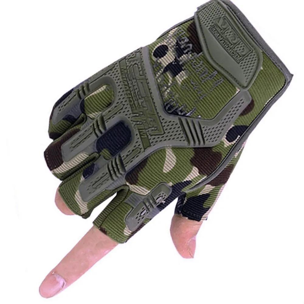 Herenhandschoenen Halve & Volle Vinger Anti-Slip Paintball Airsoft Gevechts Fiets Beschermende Uitrusting 22-24cm