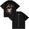 2026 Verdens Tour Berømt Rapper Central Cee Cant Rush Greatness T-shirt Unisex Unisex Mode Hip Hop Kortærmet Overdimensionerede T-shirts