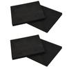 Foam Replacement Pad Replacement Sander Backing Pad 4 Hole Dust Collection Adhesive-back Compatible For 4510 Sander