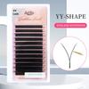 Goddess YY  W Shaped Lashes 2D 3D 4D 5D 6D 7D 8D Automatic Flowering Premade Fans Eyelashes Extensions Natural Individual Lashes