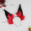 Punk Animal Ear Headband Halloween Maid Hairhoop Role Playing Props Hairdband Costume Accessories Anime Expo Headpiece
