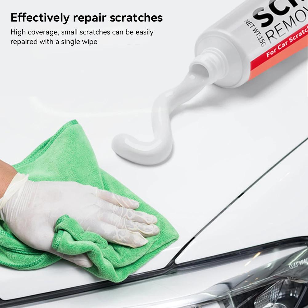 3Pcs Car Scratch Remover Paint Care Tools With Sponge Car Body Paint Care Kit Repair Polishing Auto Body Grinding Compound
