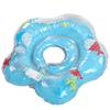 Baby Swimming Ring Thicken Inflatable Prevent Air Leakage Baby Swimming Gear with Bells for Newborn Blue 8.5cm 3.3in