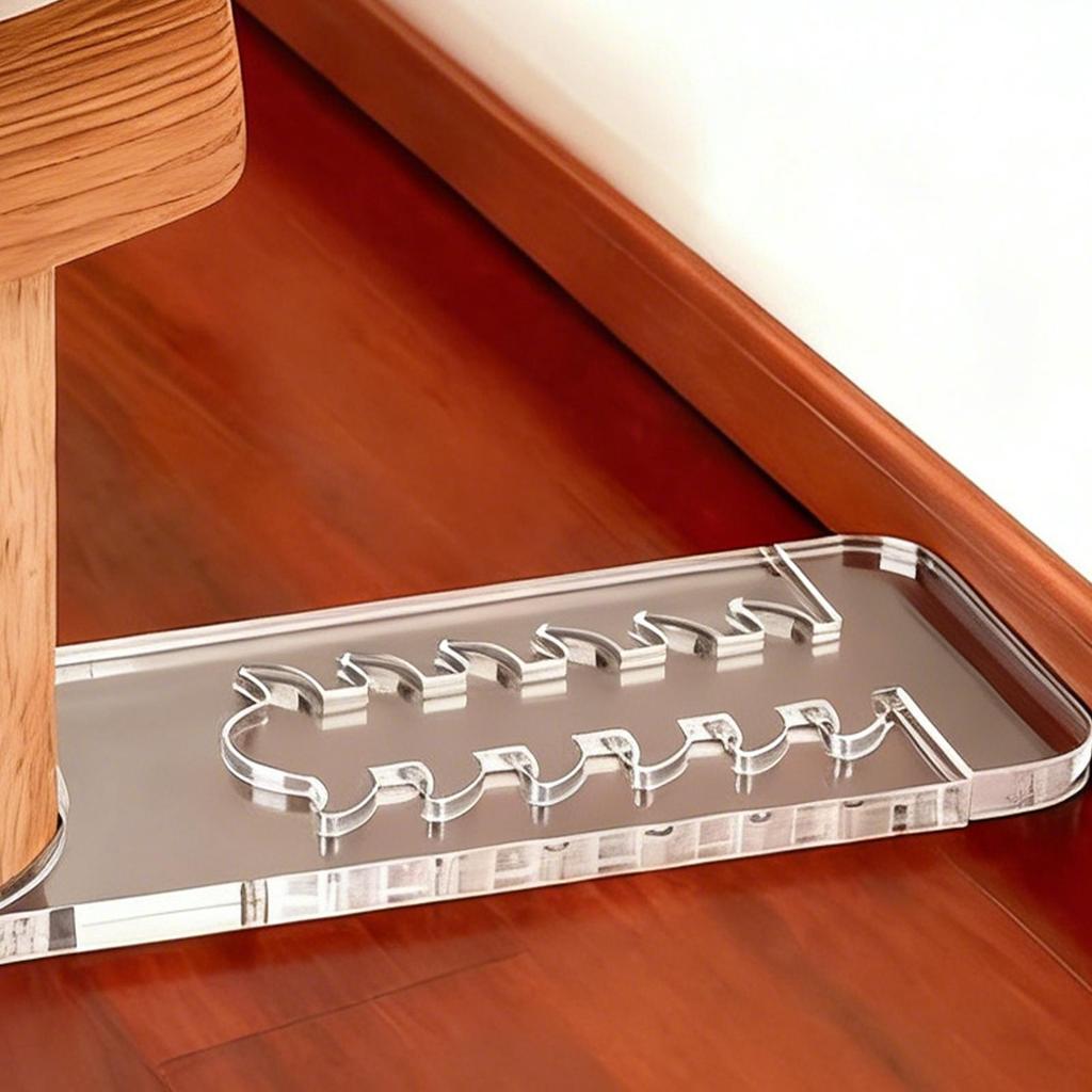 Sofa cushions and furniture protectors to prevent slipping; adjustable acrylic wall spacers to reduce fire risk and save