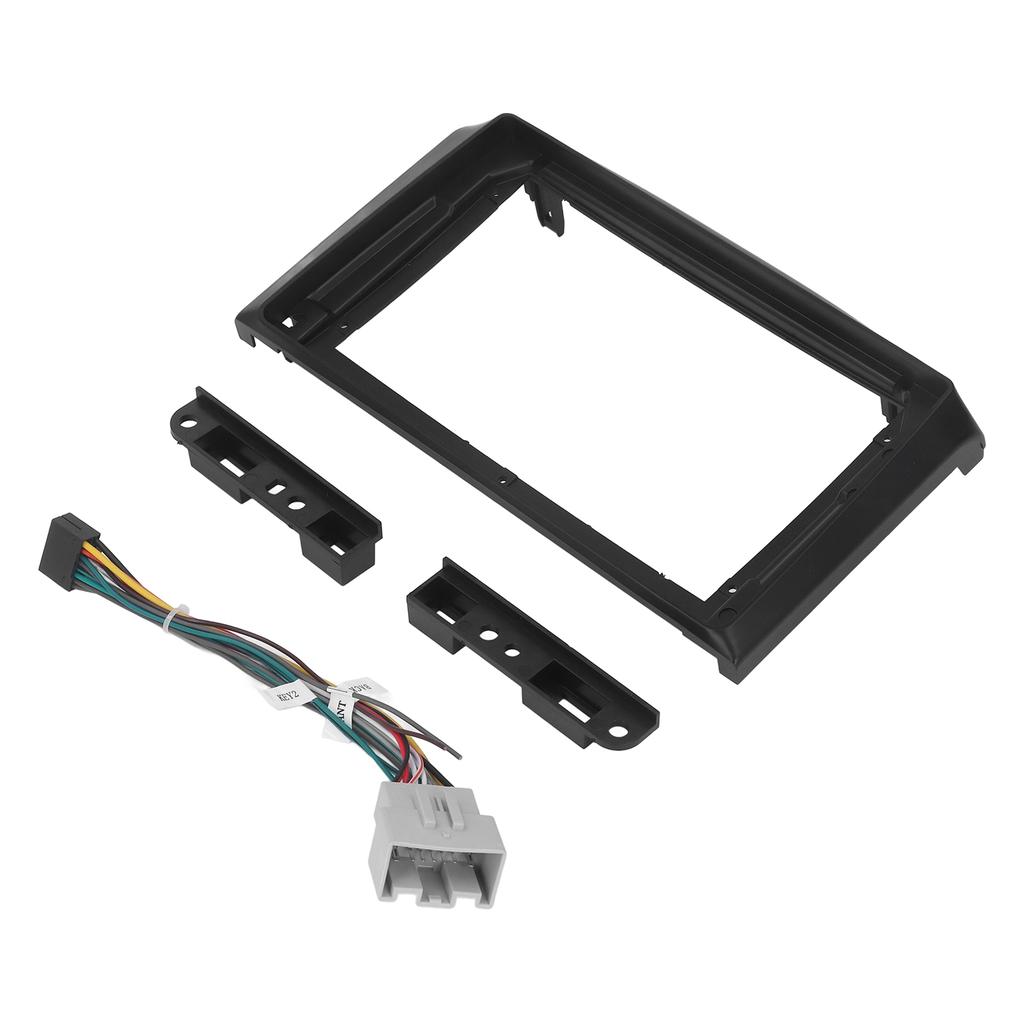 Car Navigation Panel Frame Dashboard Kit ABS Plastic Seamless Replacement for Aveo 2007?2011