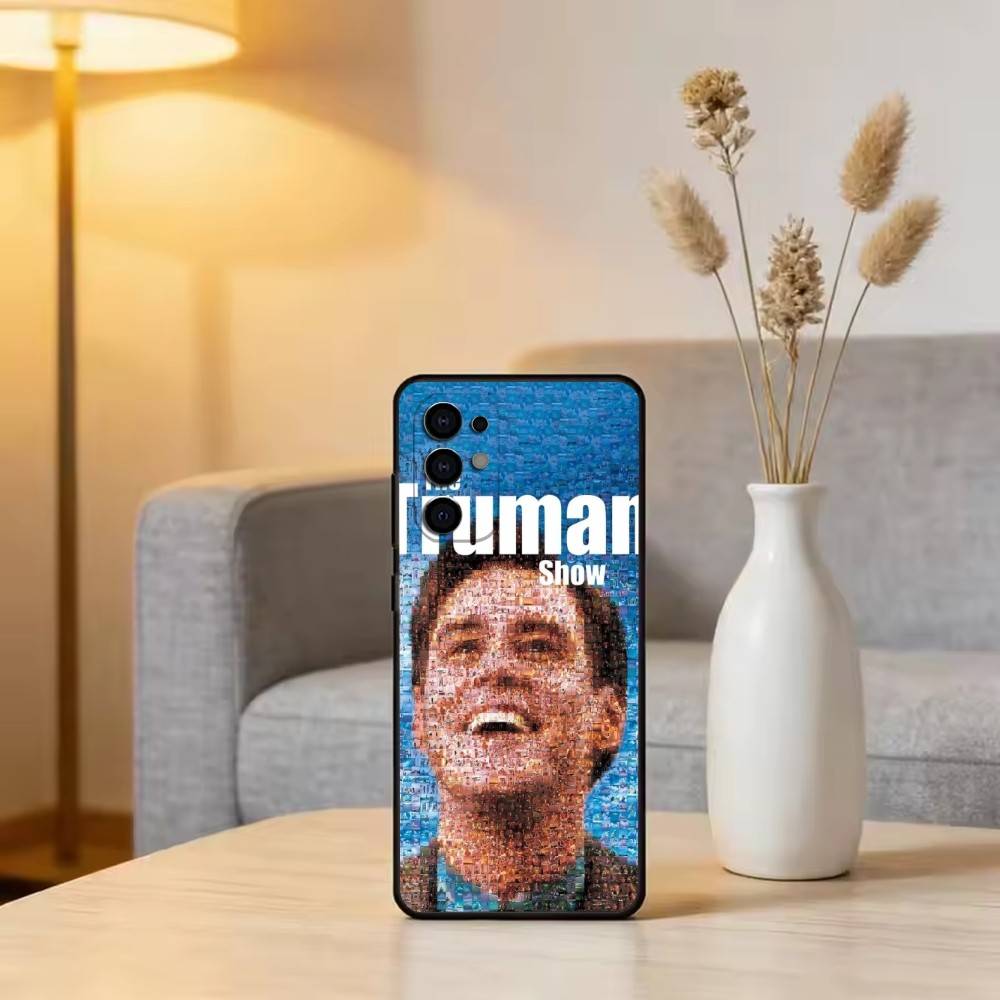 T-The T-Truman S-Show Phone Case Black Silicone Soft For Samsung S25,S24,S21,S22,S23,S30,Ultra,S20,Plus,Fe,Lite
