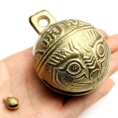 Schöne Vintage Hundehalsband-Glocken 11mm14mm18mm20mm53mm Mini Messingglocken Kupferglocken DIY Bastelanhänger