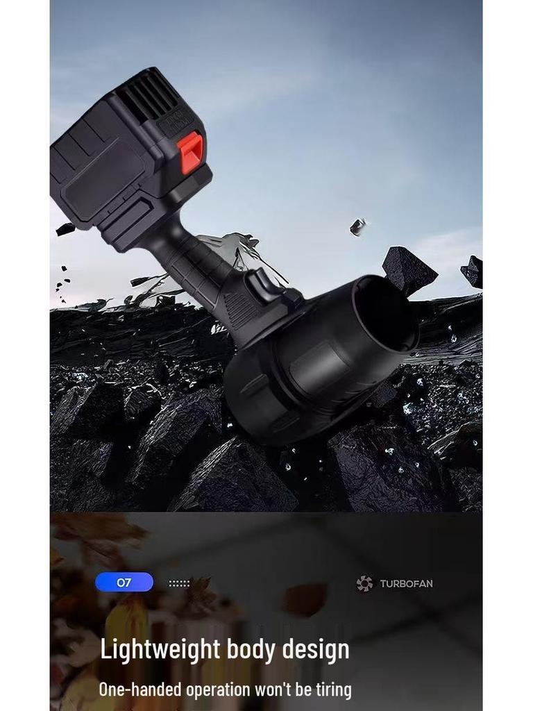 Customized Storm Fan: Multifunctional Lithium Battery Hair Dryer & Dust Blower