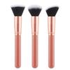 Single new multi-functional flat head foundation brush, beauty brush, blush brush, soft hair loose powder brush, beauty tool