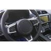 For Jaguar XE 2016-2019 Real Carbon Fiber Steering Wheel Horn Ring Cover Trim 1X