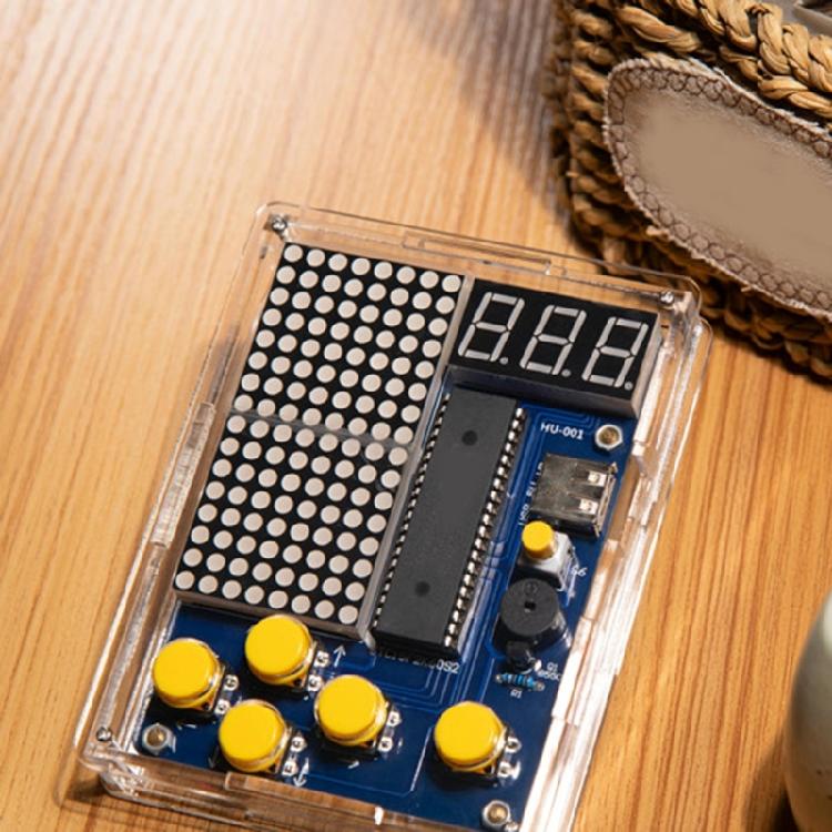 Snake Game Fun Electronic Soldering Practice Game DIY Soldering Kit