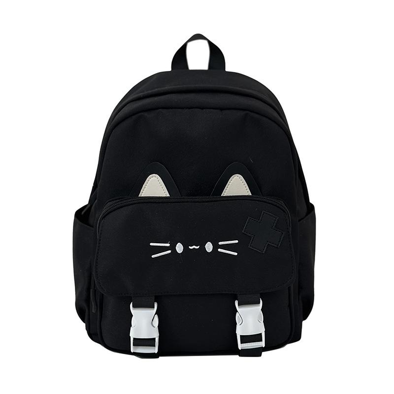 Cat Pattern Backpack Student Schoolbag Women's Travel Backpack
