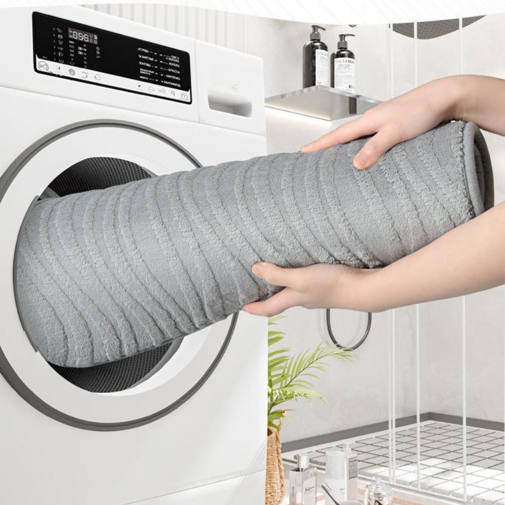 Rabbit Hair Sponge Bathroom Cashmere Thickening Mat Bath Non-slip Carpets in Wash Basin Bathtub  Floor Rug Shower Room Doormat Memory Foam 3D Pad