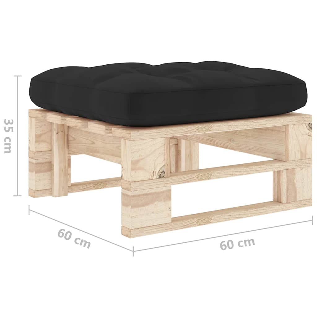 Garden Pallet Stool Impregnated Pine Wood