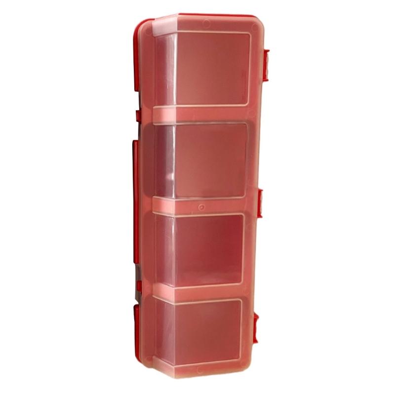 Screw Storage Bins Multi Compartment Organizer Box For Screws Small Parts Plastic Hardware Jewelry Storage Case
