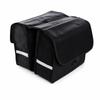 Rear Double Pannier Reinforced Textile Bike Bag StrapFixed
