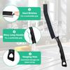 5 Pcs Crevice Cleaning Brush Multifunctional Hard Bristle Gap Cleaning Brush Tool, Gap Brush Suitable for Bathrooms, Kitchen Surfaces, Windows Groove