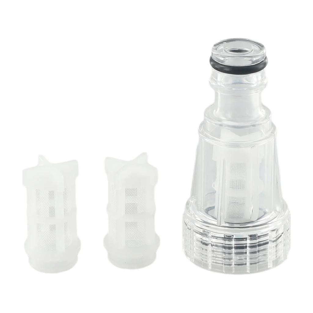 1pcs High Pressure Connection Filter+2pcs Nets Car Washing Machine Water Filter Connection For Karcher K2-K7 Series Washers