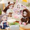 Fashionable Toddlers Mini Dolls for Little Girl Toy Collection 3D Eye Cute Dolls