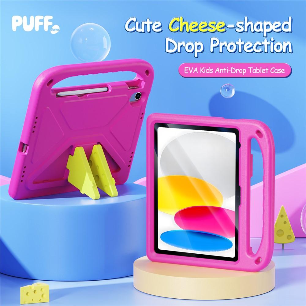 Case for iPad 10.9 (2022) - Pink, Shockproof, With Stand