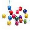 50/100pcs 5x6mm Acrylic Tube Beads Spacer Loose Bead for Necklace Bracelet Earrings Findings DIY Jewelry Making Accessories
