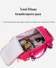 Large Capacity Sports Fitness Bag with Wet/Dry Separation for Travel and Yoga