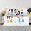 Steven Universe Heads Blanket Super Soft Flannel Sofa Throw Blanket for Couch Bedding Office Throws Bedspread Quilt