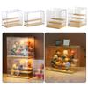 2/3/4 Layers Acrylic Storage Box Blind Box Doll Toys Gift Display Rack Cosmetic Perfume Storage Shelf Home Decor Organizer Stand