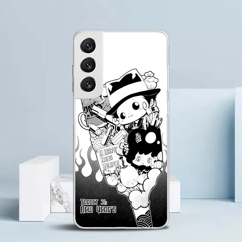 Katekyo Hitman Reborn Soft Cover for Samsung Galaxy S25 Edge S26 S24 S23 Ultra Phone Case S22 S21 Plus S20 FE Print Pattern Shel