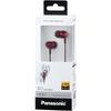 Panasonic High-Resolution In-Ear Headphones, Red, RP-HDE1-R
