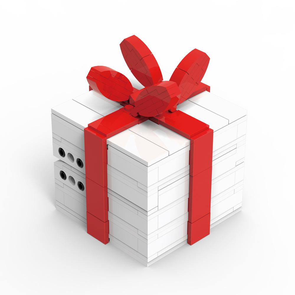Building Block Assembly Valentine'S Day Gift Box Couple Ring Birthday Gift Box Holiday Decoration Desktop
