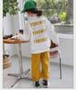 2024 Girls' Stylish Two-Piece Suit: Casual Sweatshirt & Sports Pants for Big Kids
