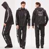 Men's Full-Body Waterproof Motorcycle Riding Suit - Rainproof, Touring, Split Type