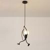 Modern Charming Hanging Chandelier Creative Iron People Lamp Elegant Hanger