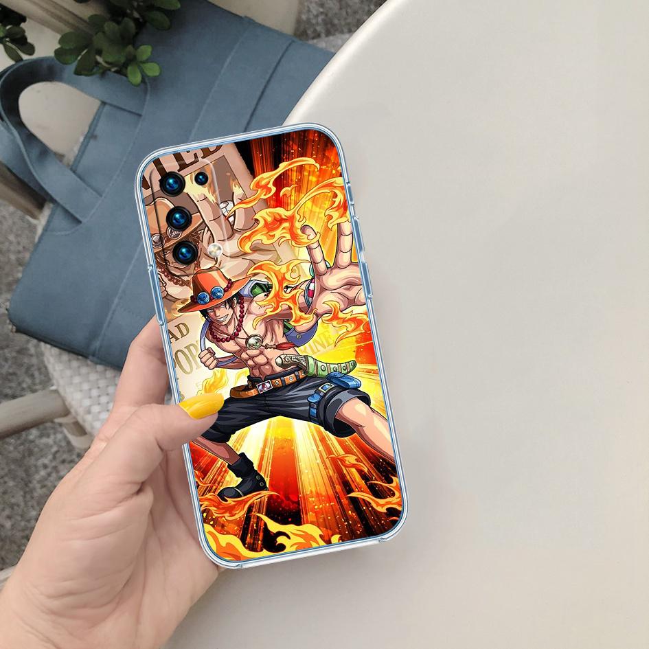 

One Piece Luffy Soft Shell Transparent Phone Case for Motorola Moto G7 G8 G9 G84 G85 G73 G24 G15 Z2 Play Power Plus Motorola Moto G8 Play