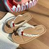 Sherry May Duffy Bear Women's Cute Cartoon Summer Flip-Flops, Soft Sole, Fashionable Ins Cool Slippers