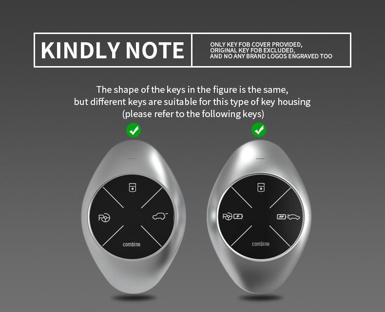 Xiaopeng Key Case for P70/P7/P5/G3/G9/BETA - Car Key Bag with Buckle